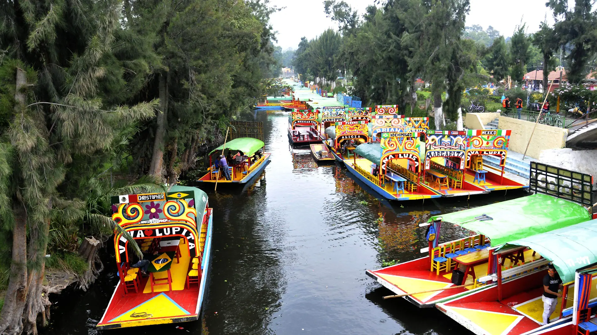 RECORRIDO POR LS TRAJINERAS DE XOCHIMILCO (21)